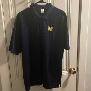 Adidas XL Golf Jersey - UoMichigan - deep navy blue